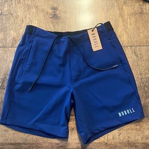 Navy 7” NoBull mens Woven shorts